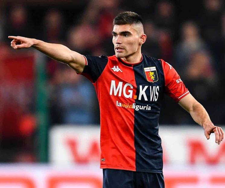 Se despide Johan Vázquez del Genoa