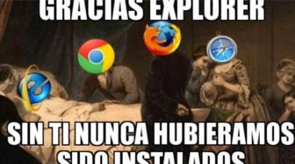 Con memes, usuarios le dicen adiós a Internet Explorer