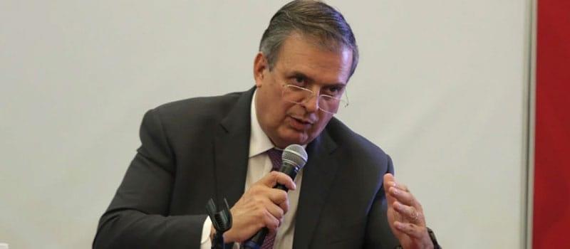 Responde Ebrard a críticas de seguridad en EU