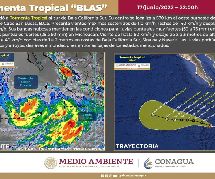Celia y Blas repercutirán en el Valle de México Celia y Blas repercutirán en el Valle de México