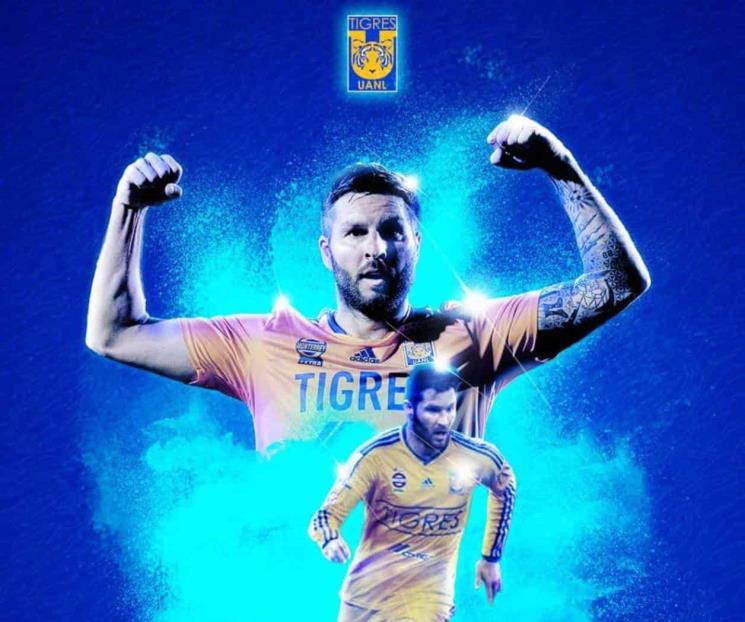 Festeja Tigres los 7 años de Gignac en el equipo