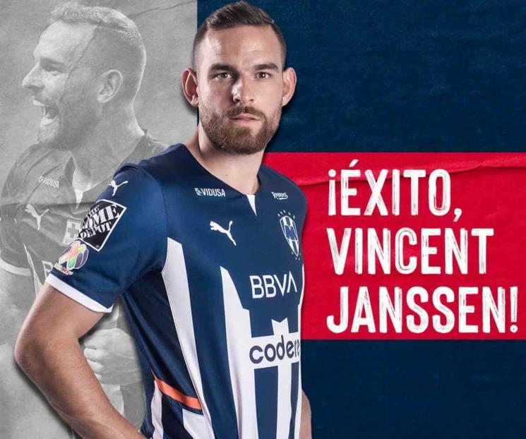 Confirma Rayados salida de Vincent Janssen