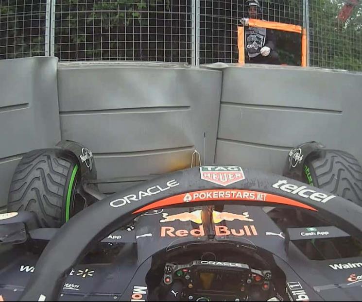 Choca Checo y abandona Qualy; arrancará 13
