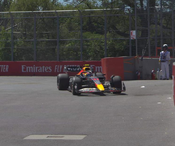 Abandona Checo Pérez en Canadá