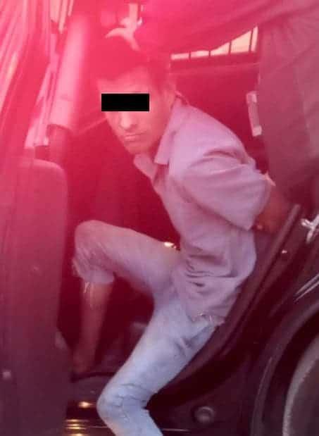 Cae joven por robo de chatarra