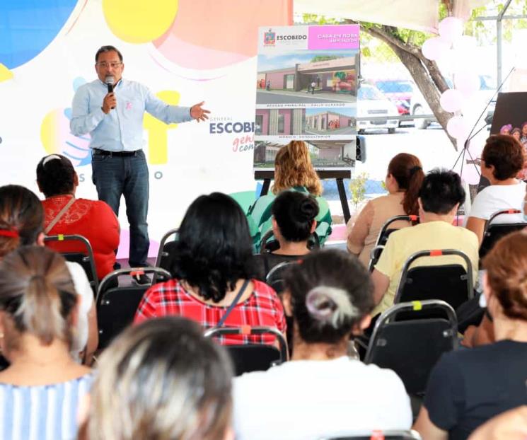 Ampliará Escobedo Casa en Rosa