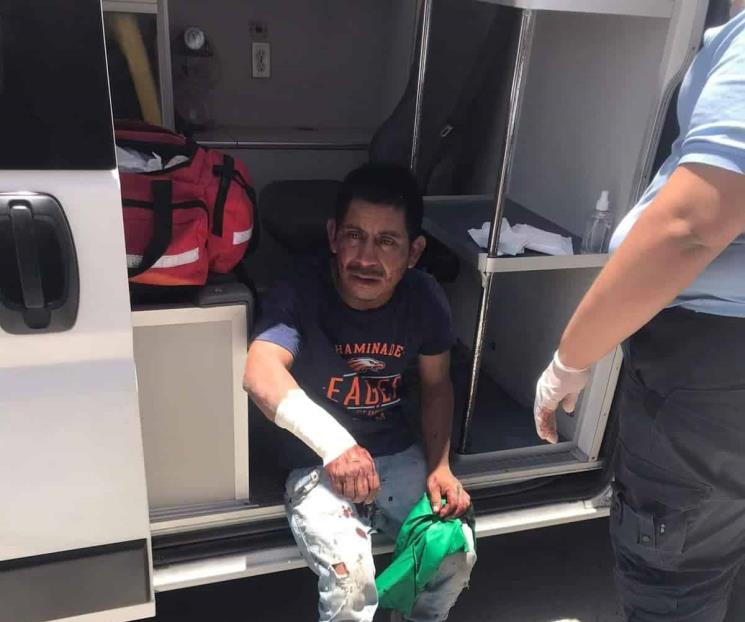 Ataca a vecino con machete Ataca a vecino con machete