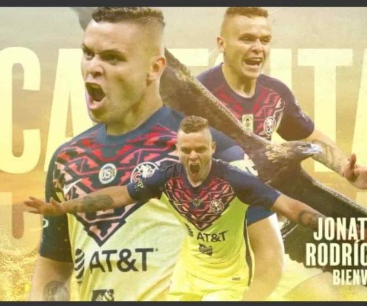 Confirma el América fichaje del Cabecita Rodríguez