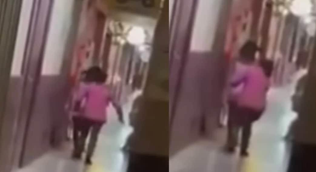 A cinturonazos, madre saca a su hija de una fiesta en Perú