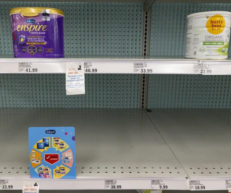 Estados Unidos comprará leche de fórmula a México