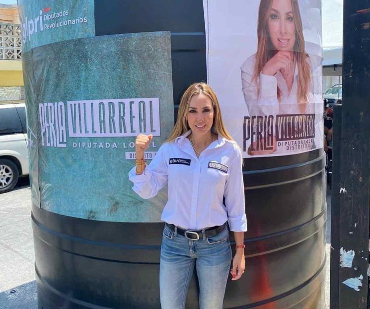 Secuestran pipa de agua de diputada priista