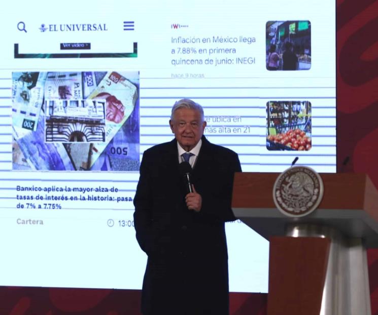 AMLO pide pensar en otra fórmula ante aumento de tasa