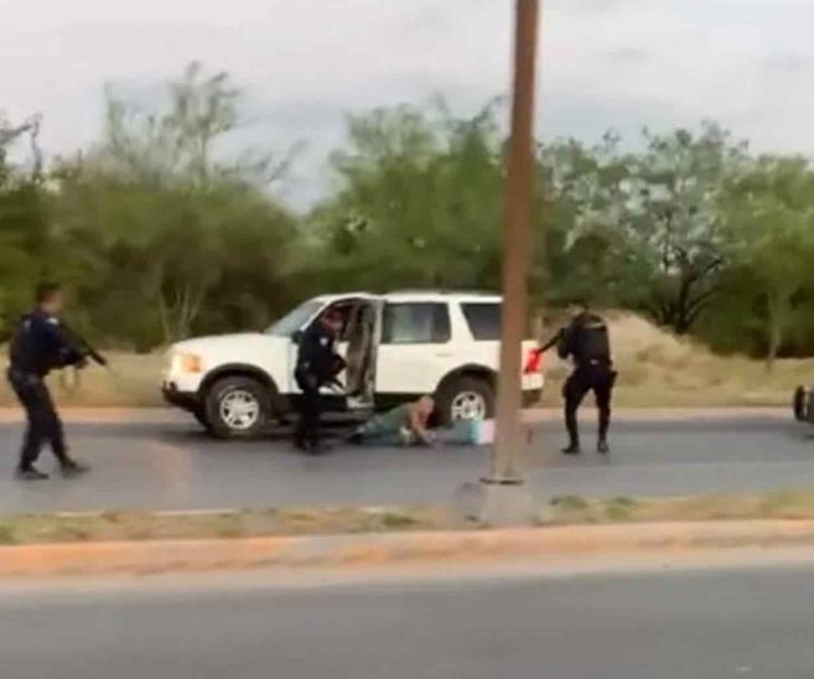 Detienen a hombres armados en Apodaca