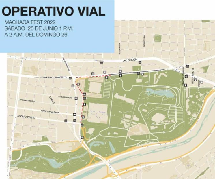 Anuncian cierres viales y vigilancia por Machaca Fest