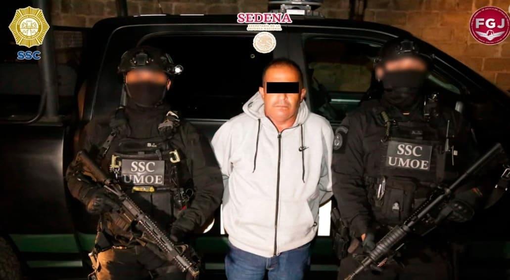 Detienen a presunto líder criminal en Edomex