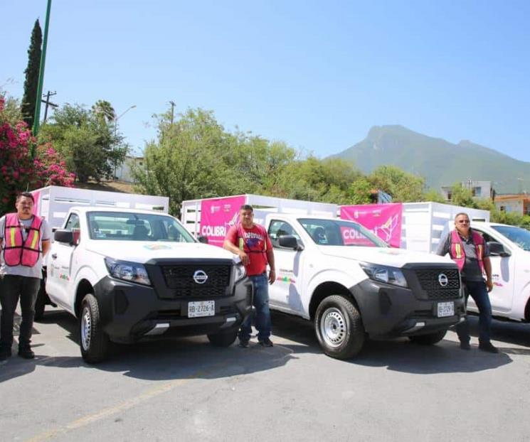 Entrega Cristina 25 unidades para el programa Colibrí