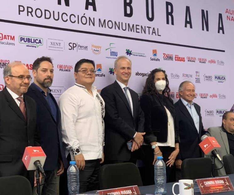 Ópera monumental Carmina Burana regresa a Auditorio Nacional