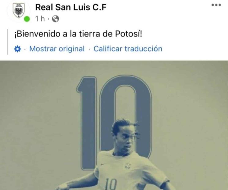 Vuelve Ronaldinho al futbol mexicano