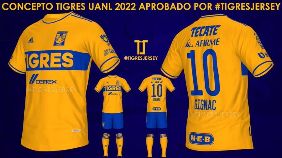 Se filtran posibles jerseys de Tigres