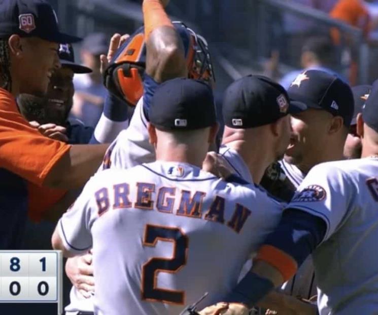 Astros tiran sin hit ni carrera