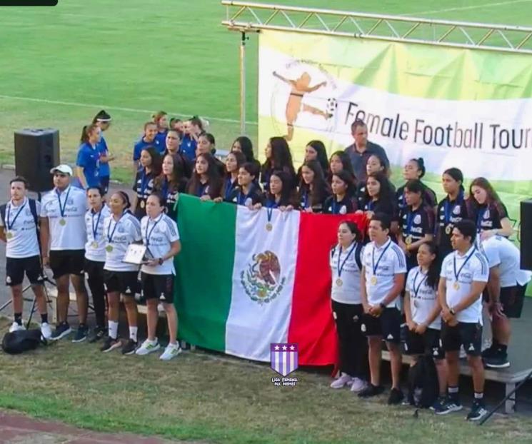 Se lleva Tri de Futbol Sub-17 título en Italia