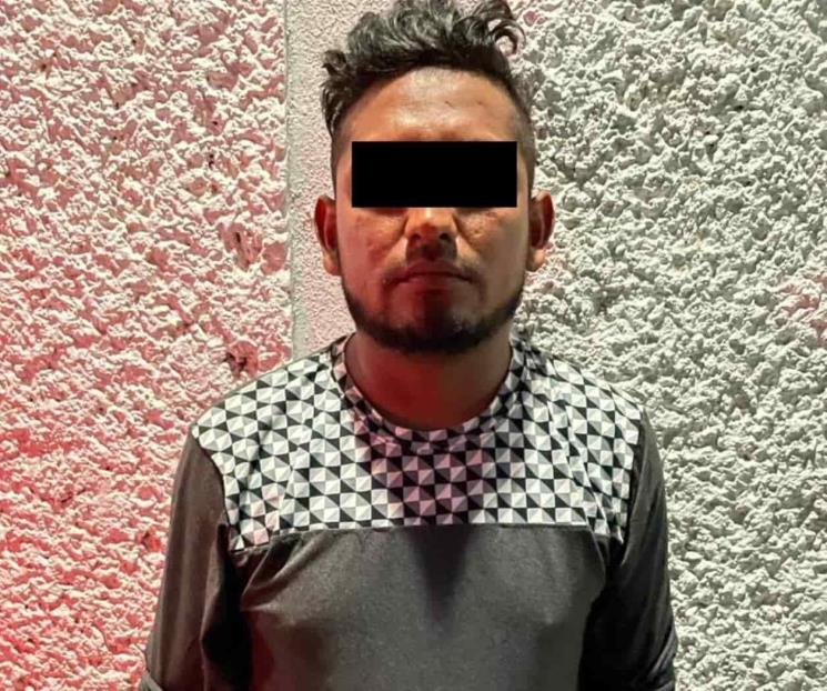 Portaba arma de fuego, lo detienen en Santa Catarina