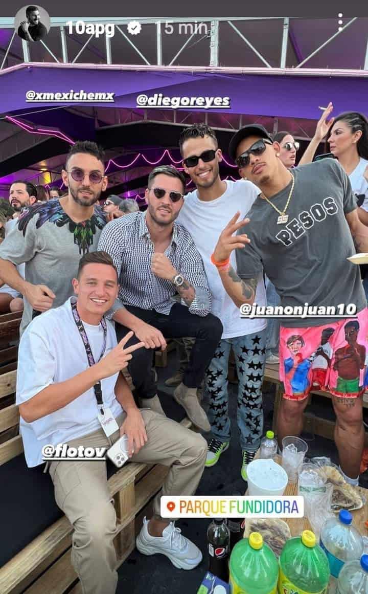 Jugadores de Tigres conviven con Juan Toscano en el Machaca