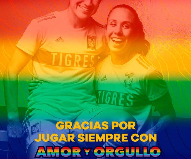 Se solidariza Tigres con Día del Orgullo LGBT