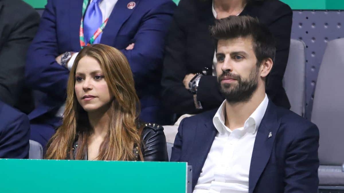 Shakira y Piqué luego de anunciar su separación a principios de junio (2022)