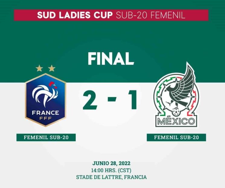 Eliminado el Tri Femenil Sub-20 en la Ladies Cup