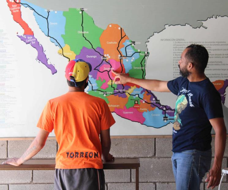 Los débiles no soportan el viaje a Estados Unidos