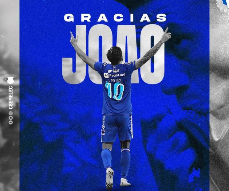 Confirma Emelec traspaso de Joao Rojas a Rayados
