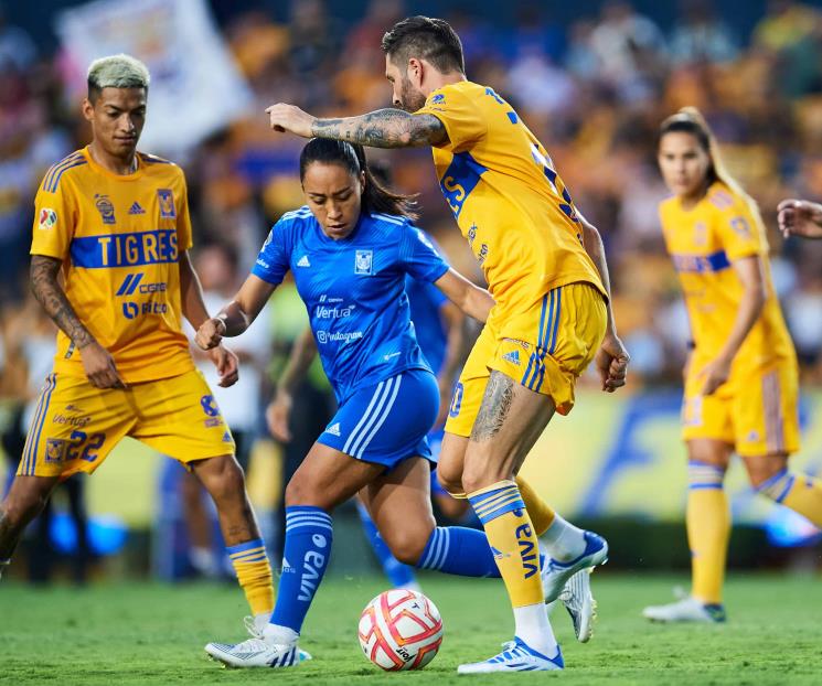 Tigres varonil y femenil se unen en prácticas