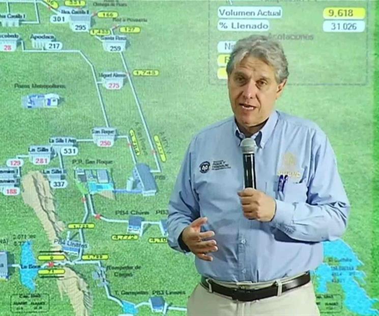 Restablecen suministro de agua al sur de Monterrey