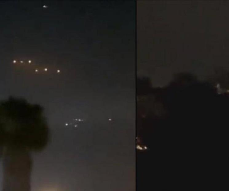 Esto fue lo que provocó las luces en cielo de California