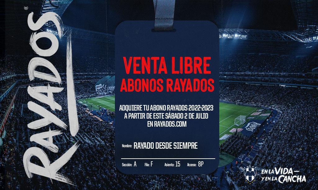 Arrancó la venta libre de abonos en Rayados