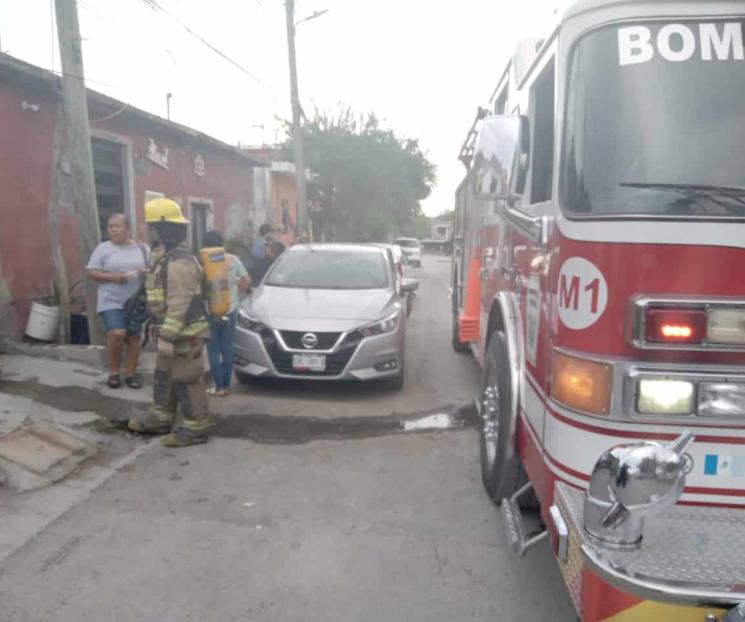 Se registra incendio en Linares