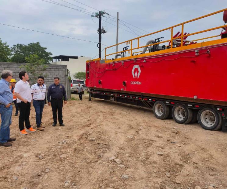 Supervisa Samuel pozos profundos