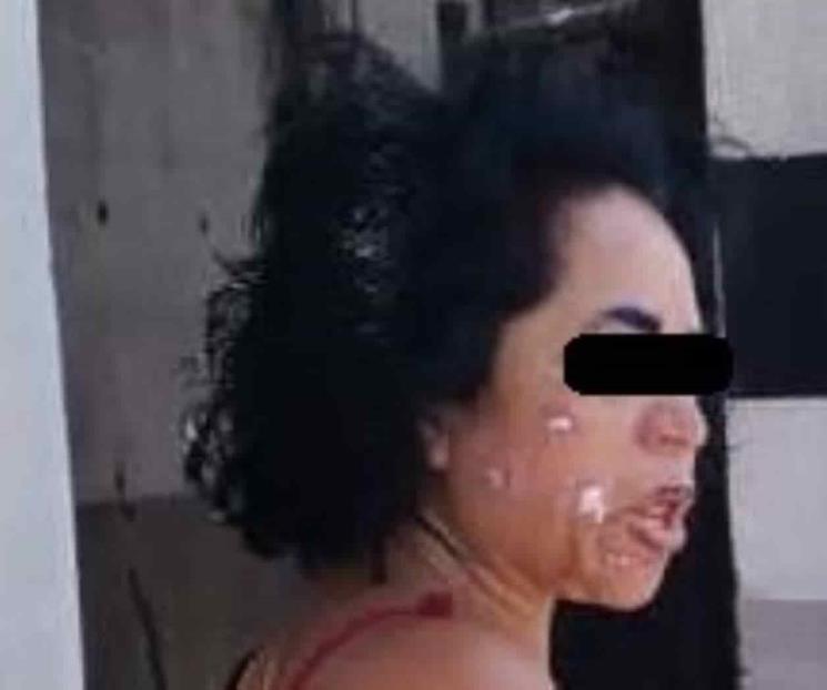 Cae mujer por alterar el orden público