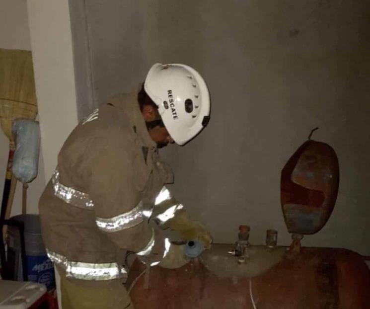 Controlan fuga de gas en General Terán Controlan fuga de gas en General Terán