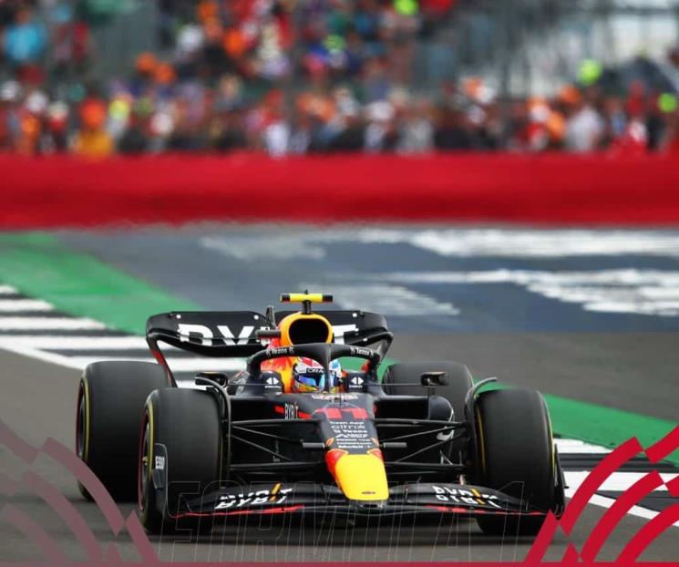 Destaca Checo su remontada en Silverstone