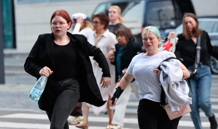 Reportan tiroteo en centro comercial de Copenhague