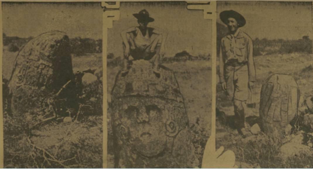 En 1930, exploradores descubrieron al ídolo de Tlaxmalac