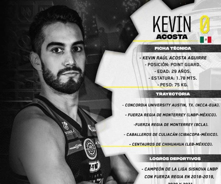 Se refuerza FR varonil con Kevin Acosta