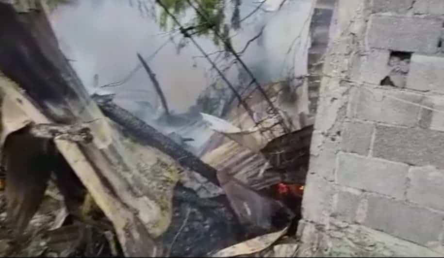 Incendio en baldío provoca movilización