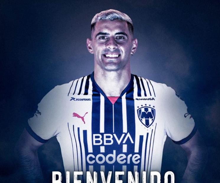 Y Rayados presentó a Germán Berterame