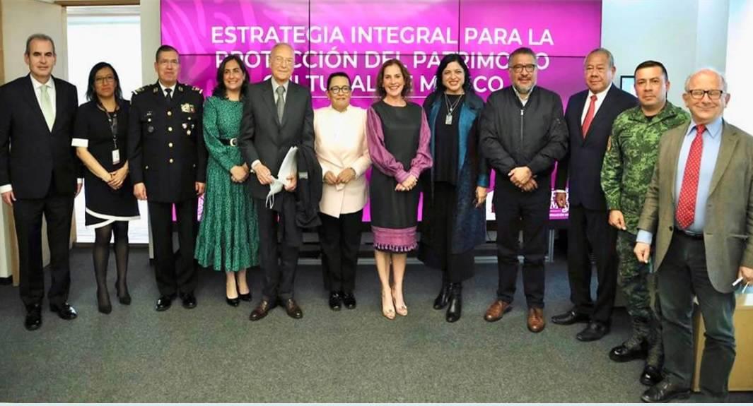 Autoridades discuten estrategia de protección al patrimonio