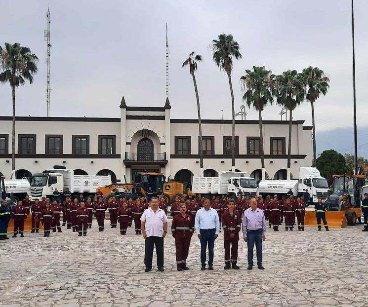 Tiene Escobedo nuevo equipo de servicios públicos