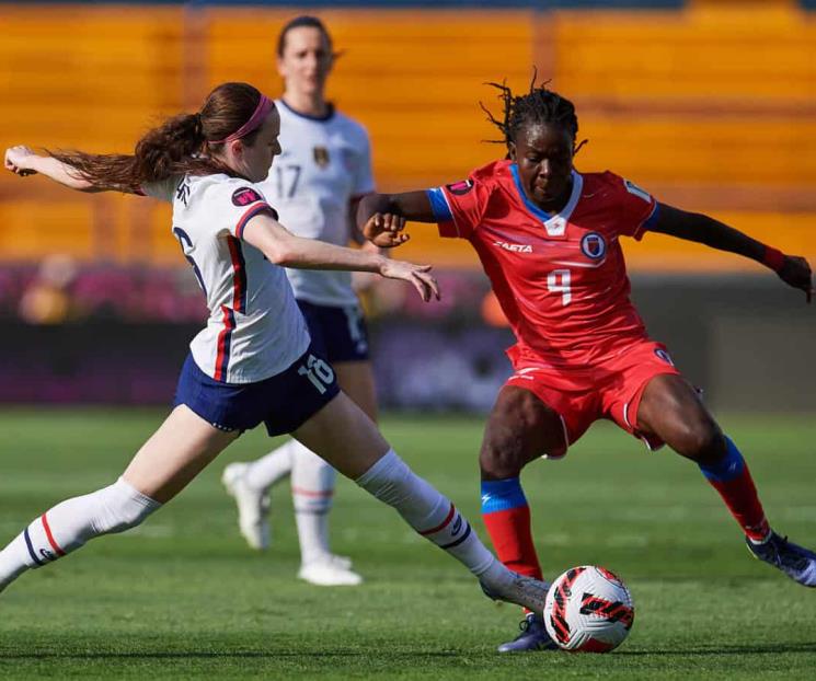 Golea EU a Haití en Premundial Femenil