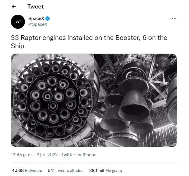 Muestra los motores que llevarán a la humanidad a Marte